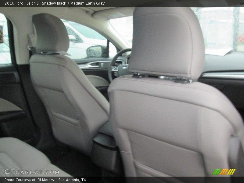 Shadow Black / Medium Earth Gray 2016 Ford Fusion S