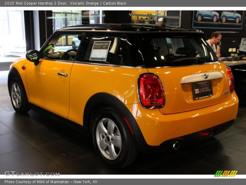 Volcanic Orange / Carbon Black 2015 Mini Cooper Hardtop 2 Door