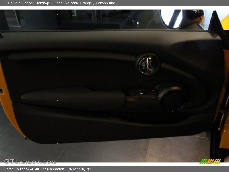 Volcanic Orange / Carbon Black 2015 Mini Cooper Hardtop 2 Door