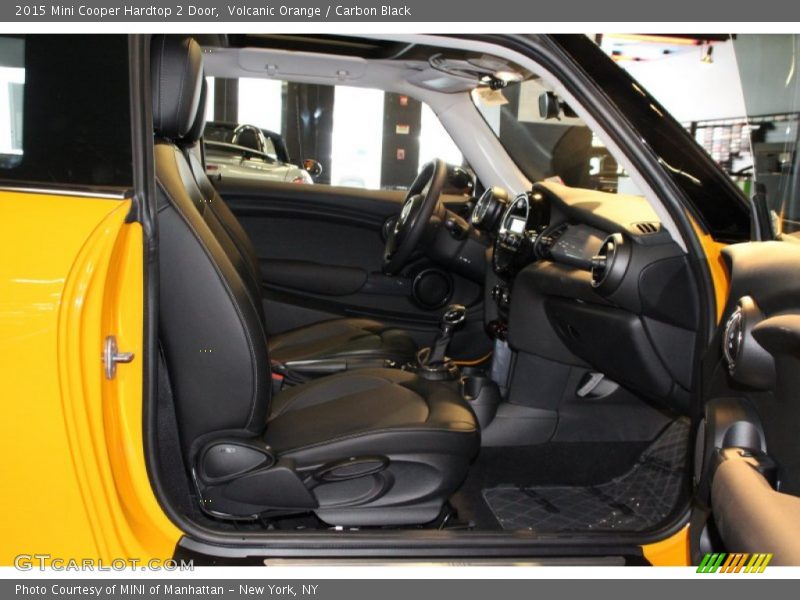 Volcanic Orange / Carbon Black 2015 Mini Cooper Hardtop 2 Door