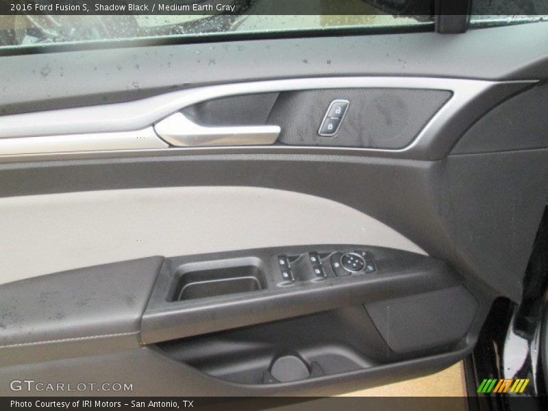 Shadow Black / Medium Earth Gray 2016 Ford Fusion S