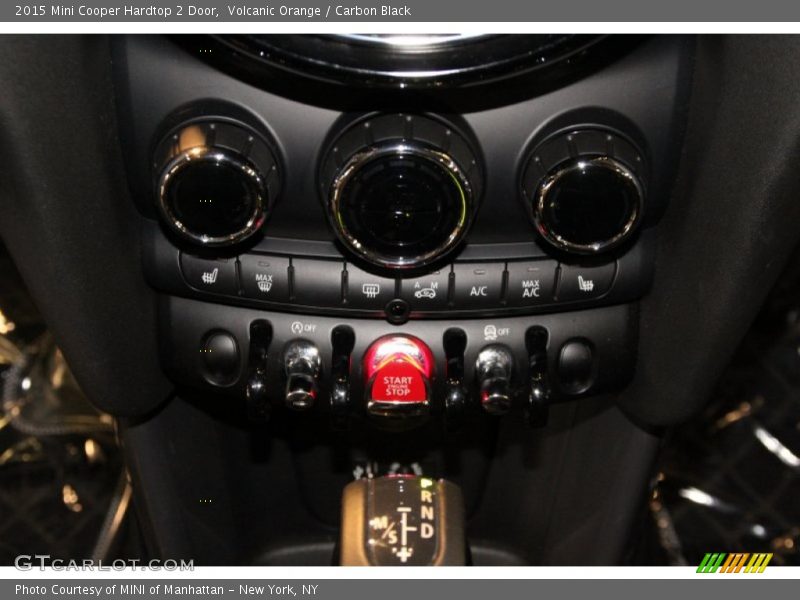 Volcanic Orange / Carbon Black 2015 Mini Cooper Hardtop 2 Door