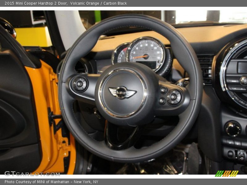 Volcanic Orange / Carbon Black 2015 Mini Cooper Hardtop 2 Door