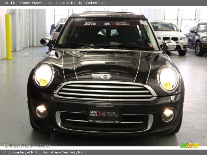Iced Chocolate Metallic / Carbon Black 2014 Mini Cooper Clubman