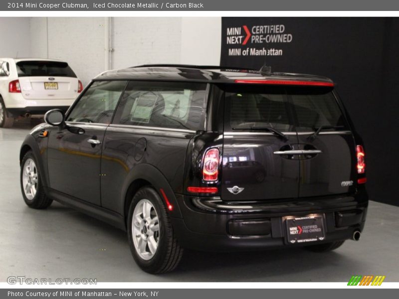 Iced Chocolate Metallic / Carbon Black 2014 Mini Cooper Clubman