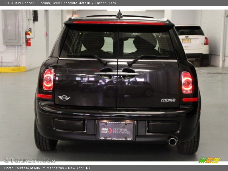 Iced Chocolate Metallic / Carbon Black 2014 Mini Cooper Clubman
