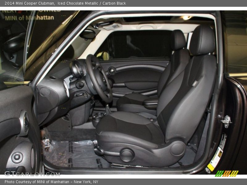 Iced Chocolate Metallic / Carbon Black 2014 Mini Cooper Clubman