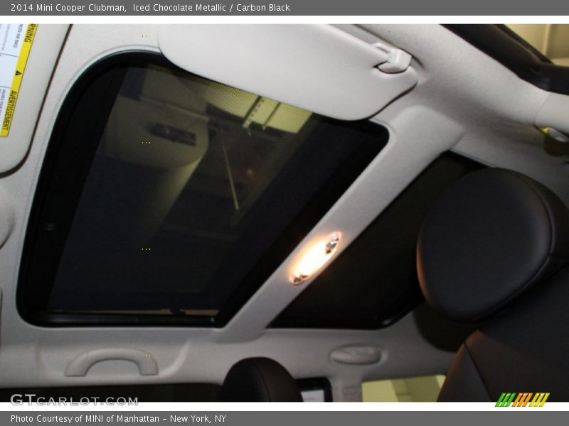 Iced Chocolate Metallic / Carbon Black 2014 Mini Cooper Clubman