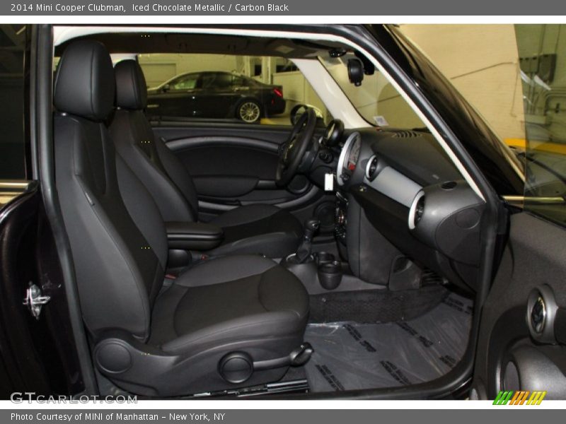 Iced Chocolate Metallic / Carbon Black 2014 Mini Cooper Clubman