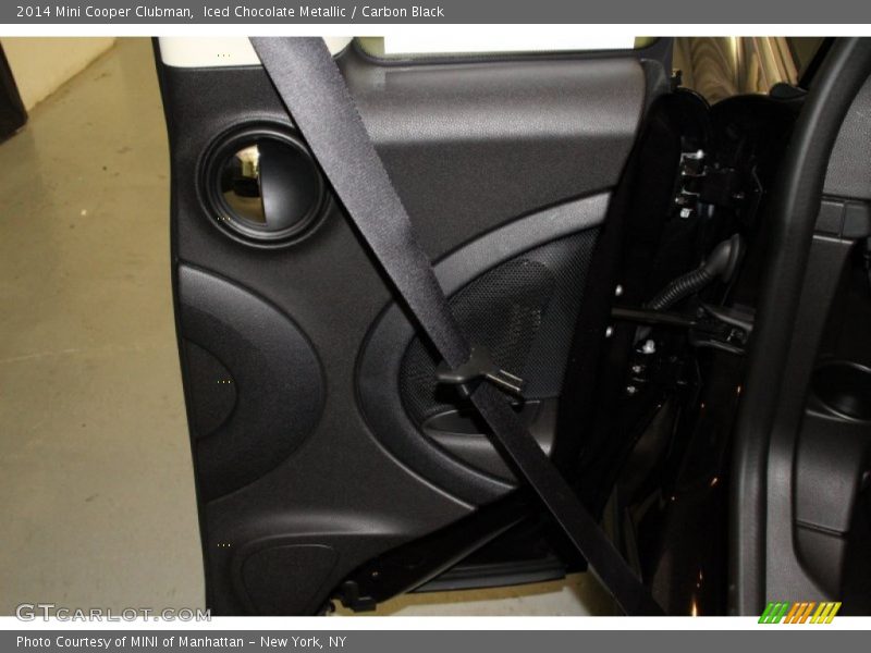 Iced Chocolate Metallic / Carbon Black 2014 Mini Cooper Clubman
