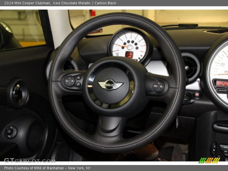 Iced Chocolate Metallic / Carbon Black 2014 Mini Cooper Clubman