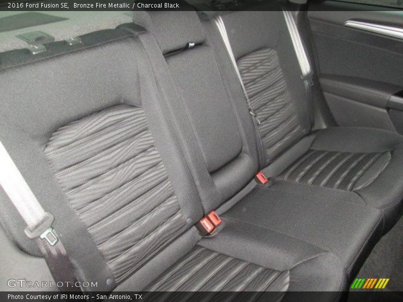 Bronze Fire Metallic / Charcoal Black 2016 Ford Fusion SE