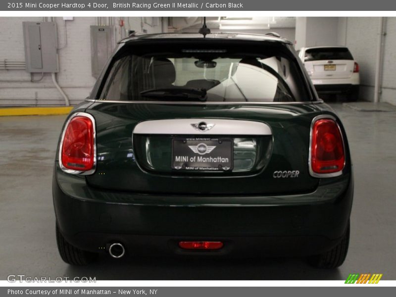 British Racing Green II Metallic / Carbon Black 2015 Mini Cooper Hardtop 4 Door