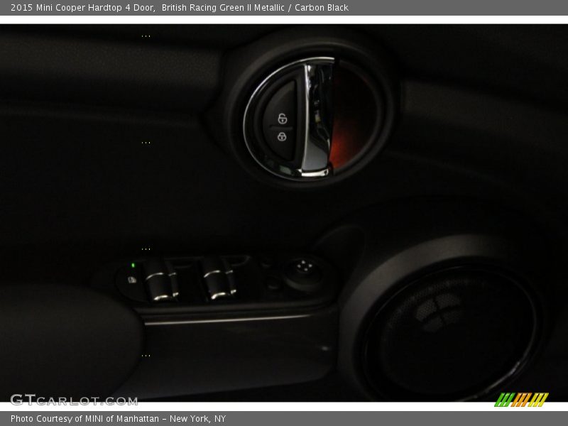 British Racing Green II Metallic / Carbon Black 2015 Mini Cooper Hardtop 4 Door
