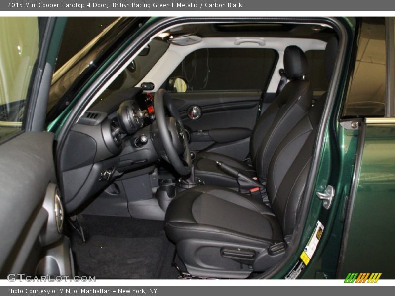 British Racing Green II Metallic / Carbon Black 2015 Mini Cooper Hardtop 4 Door
