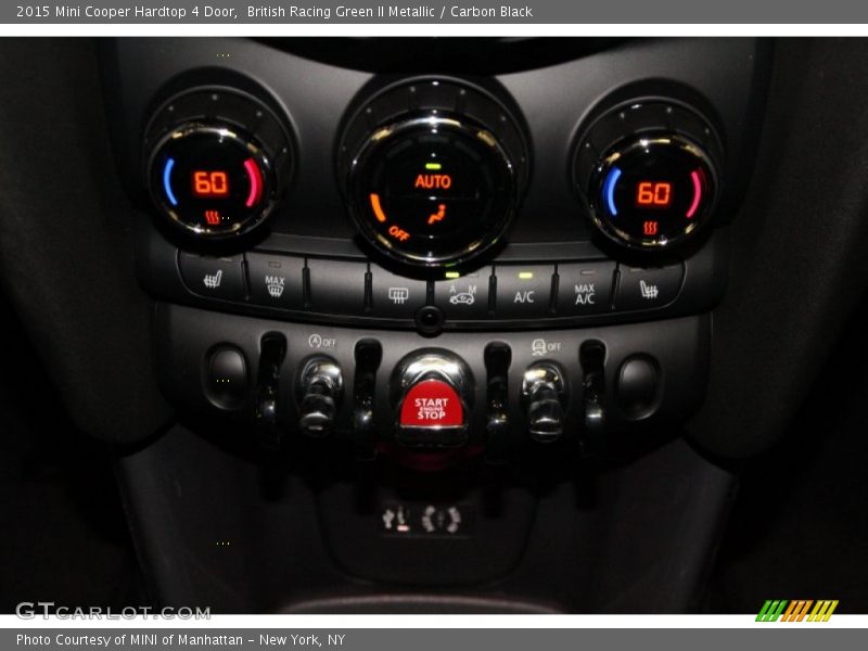 British Racing Green II Metallic / Carbon Black 2015 Mini Cooper Hardtop 4 Door
