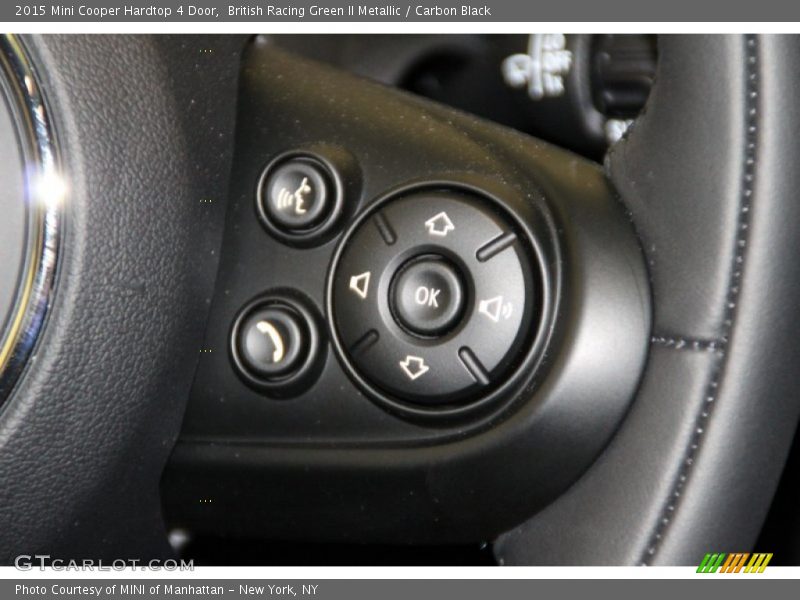 British Racing Green II Metallic / Carbon Black 2015 Mini Cooper Hardtop 4 Door