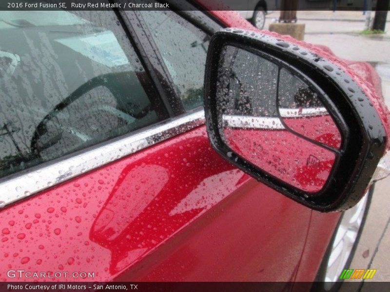 Ruby Red Metallic / Charcoal Black 2016 Ford Fusion SE