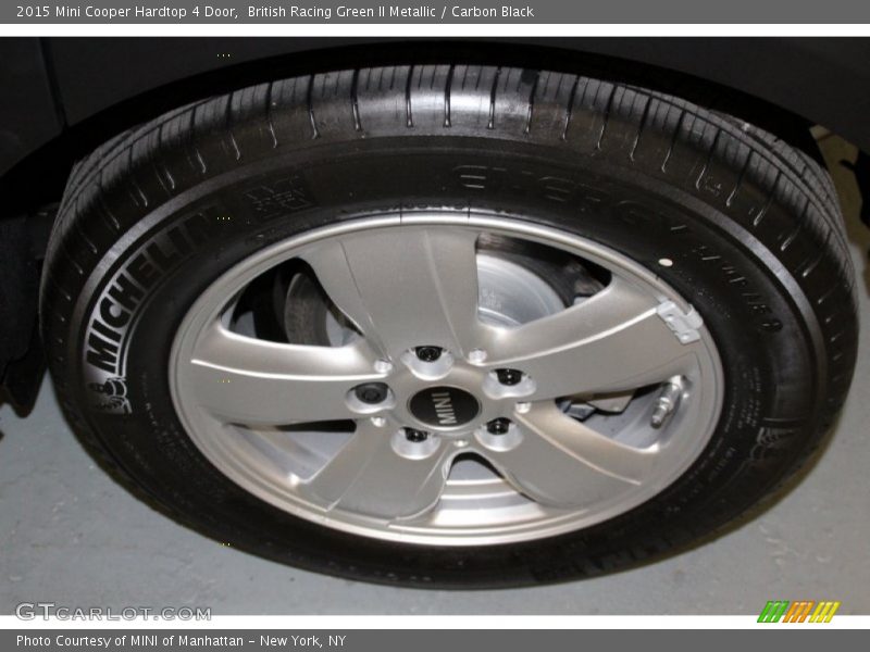 British Racing Green II Metallic / Carbon Black 2015 Mini Cooper Hardtop 4 Door