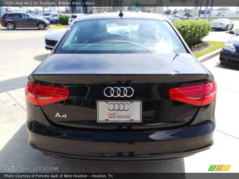 Brilliant Black / Black 2015 Audi A4 2.0T Premium