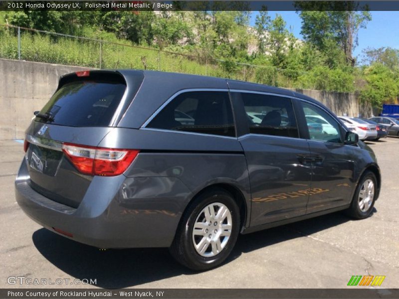 Polished Metal Metallic / Beige 2012 Honda Odyssey LX