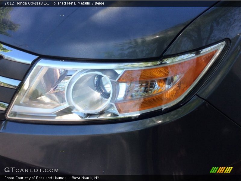 Polished Metal Metallic / Beige 2012 Honda Odyssey LX