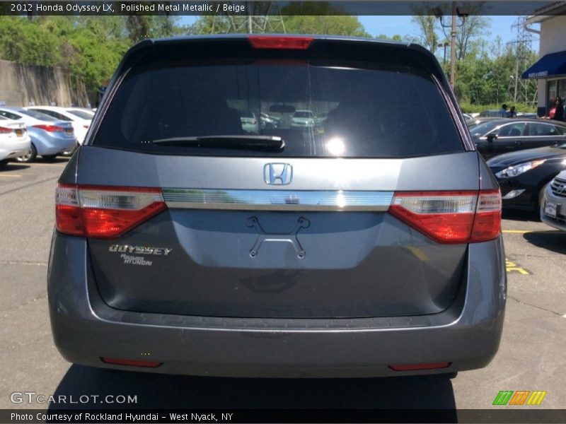 Polished Metal Metallic / Beige 2012 Honda Odyssey LX