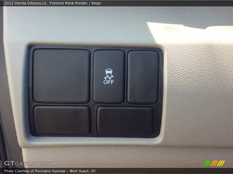 Polished Metal Metallic / Beige 2012 Honda Odyssey LX