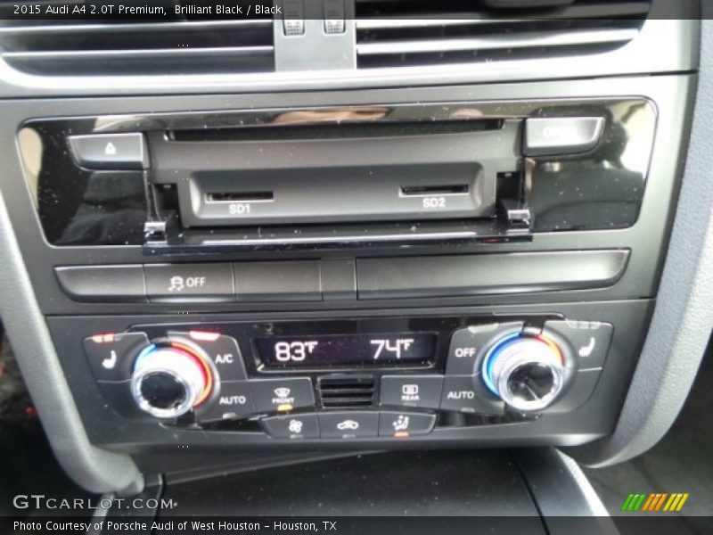 Brilliant Black / Black 2015 Audi A4 2.0T Premium