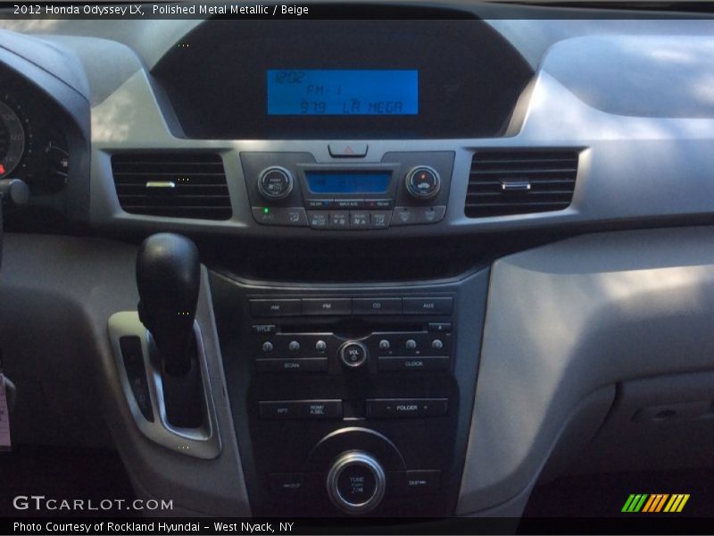 Polished Metal Metallic / Beige 2012 Honda Odyssey LX