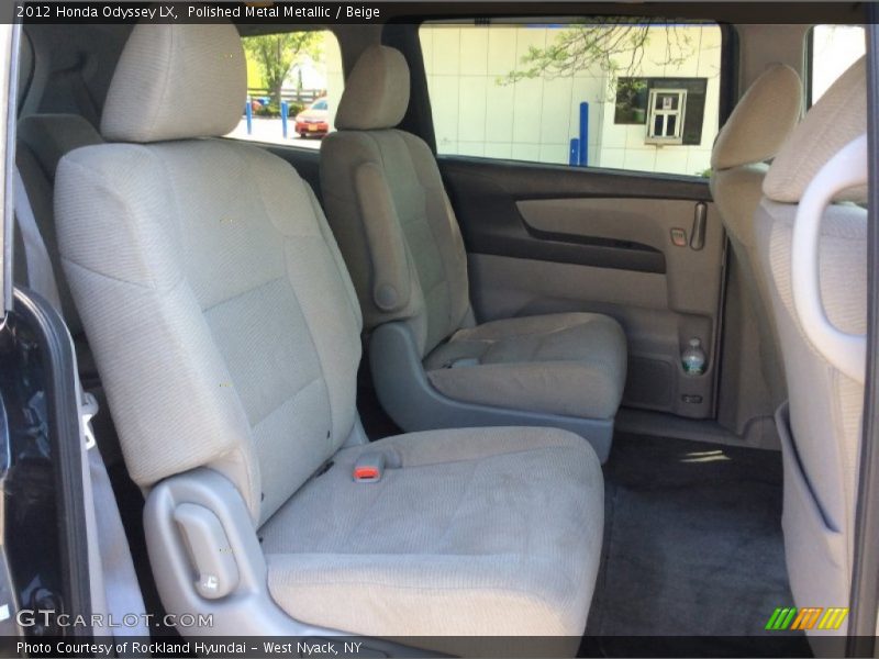 Polished Metal Metallic / Beige 2012 Honda Odyssey LX