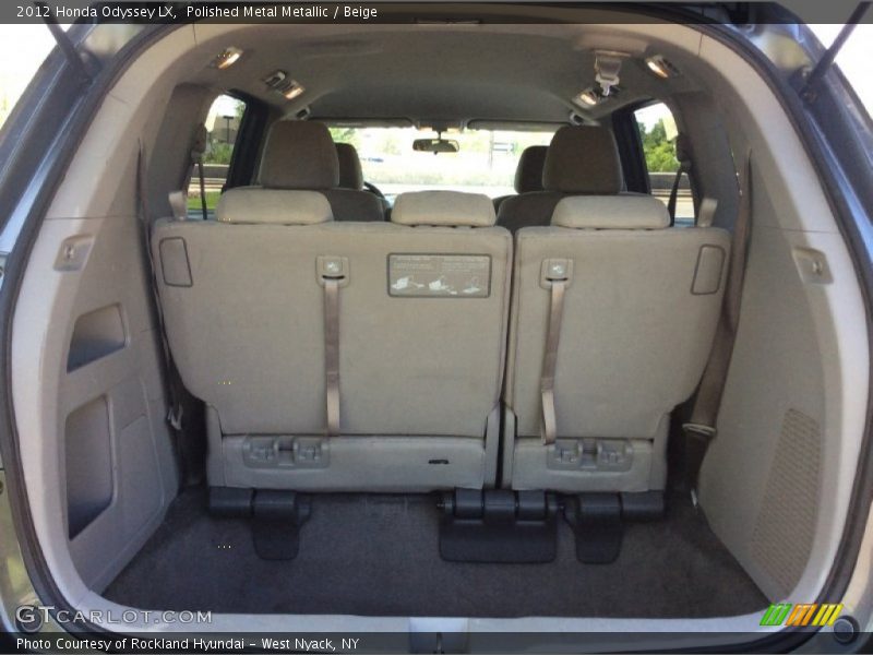 Polished Metal Metallic / Beige 2012 Honda Odyssey LX