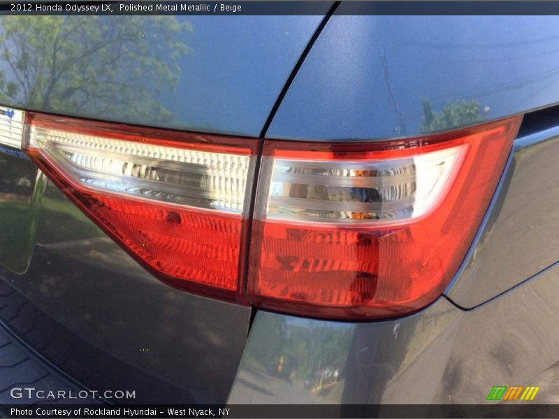 Polished Metal Metallic / Beige 2012 Honda Odyssey LX