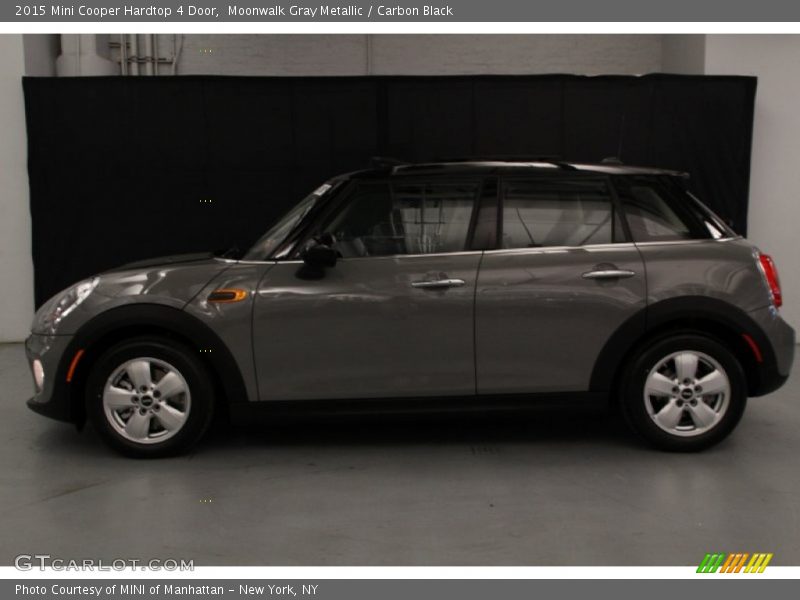 Moonwalk Gray Metallic / Carbon Black 2015 Mini Cooper Hardtop 4 Door