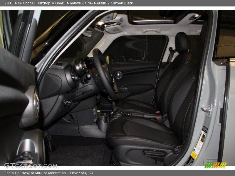 Moonwalk Gray Metallic / Carbon Black 2015 Mini Cooper Hardtop 4 Door