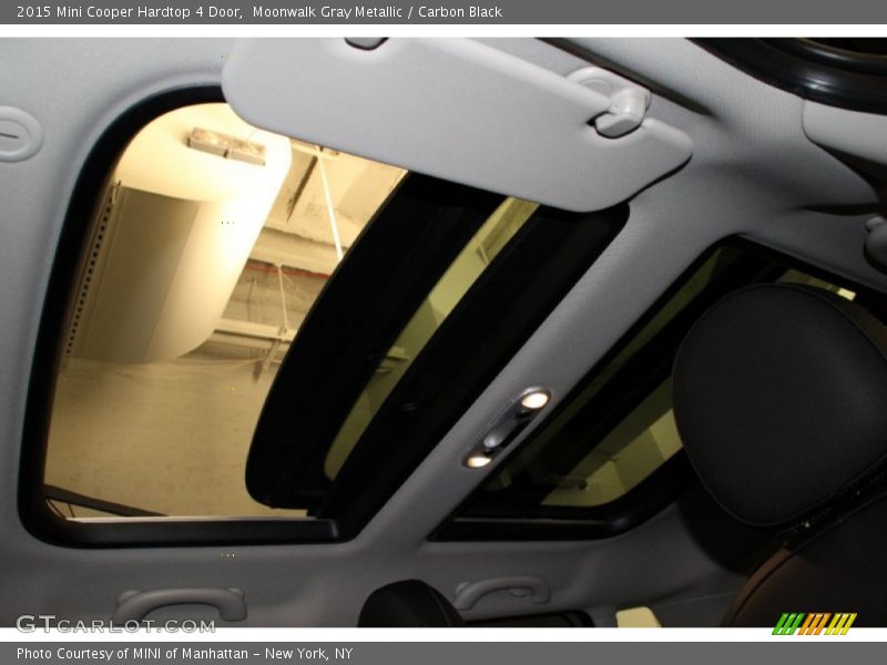 Moonwalk Gray Metallic / Carbon Black 2015 Mini Cooper Hardtop 4 Door