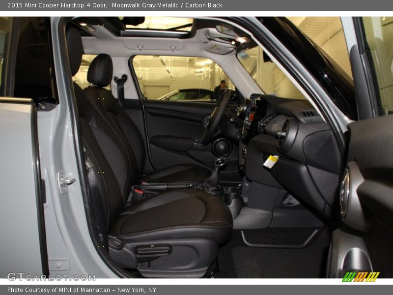 Moonwalk Gray Metallic / Carbon Black 2015 Mini Cooper Hardtop 4 Door