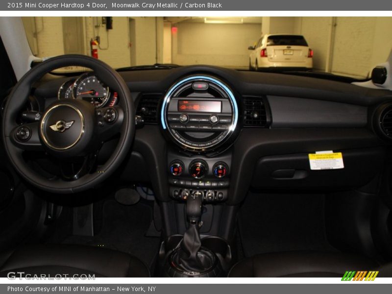 Moonwalk Gray Metallic / Carbon Black 2015 Mini Cooper Hardtop 4 Door