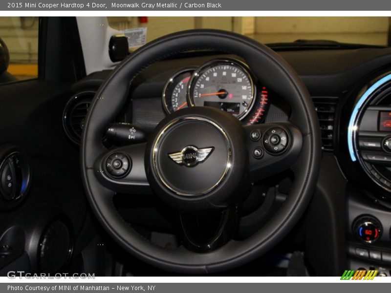Moonwalk Gray Metallic / Carbon Black 2015 Mini Cooper Hardtop 4 Door