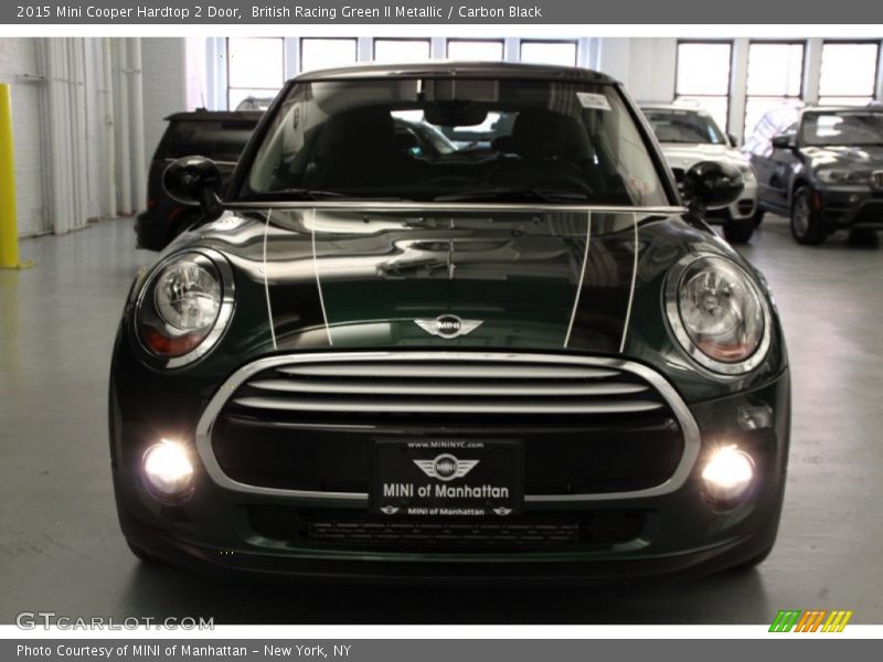 British Racing Green II Metallic / Carbon Black 2015 Mini Cooper Hardtop 2 Door