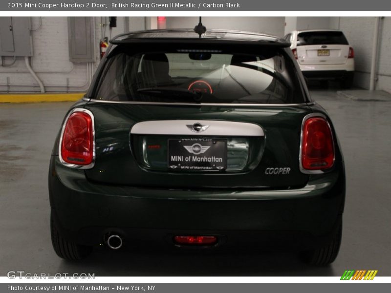 British Racing Green II Metallic / Carbon Black 2015 Mini Cooper Hardtop 2 Door