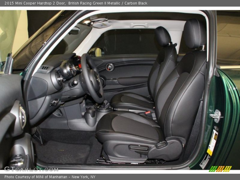 British Racing Green II Metallic / Carbon Black 2015 Mini Cooper Hardtop 2 Door