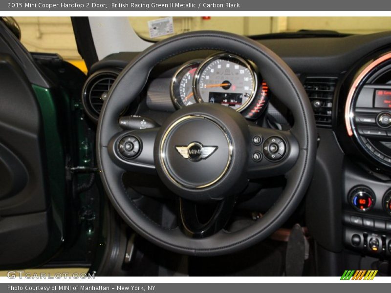 British Racing Green II Metallic / Carbon Black 2015 Mini Cooper Hardtop 2 Door