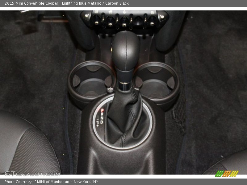 Lightning Blue Metallic / Carbon Black 2015 Mini Convertible Cooper