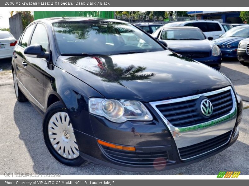 Deep Black / Black 2006 Volkswagen Passat 2.0T Sedan