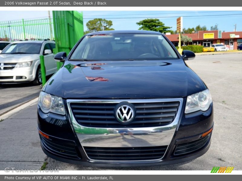 Deep Black / Black 2006 Volkswagen Passat 2.0T Sedan