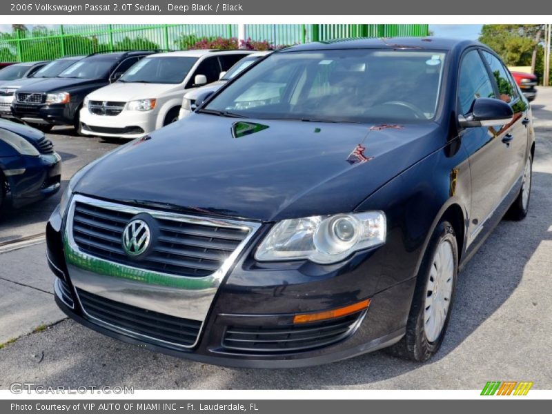 Deep Black / Black 2006 Volkswagen Passat 2.0T Sedan