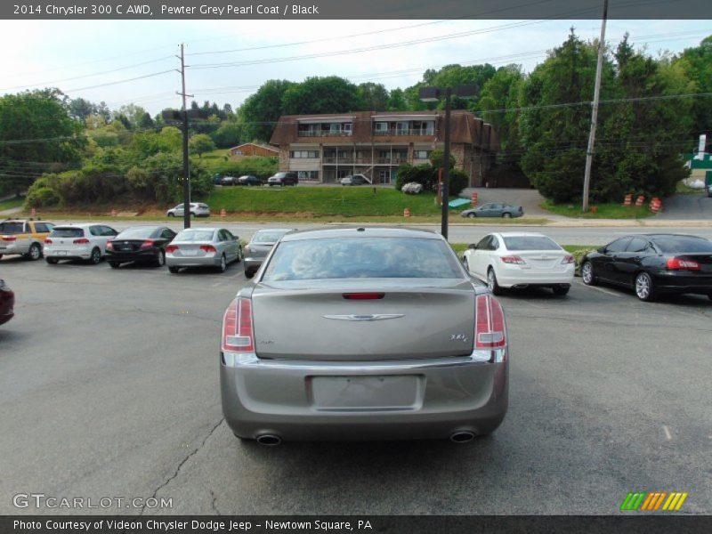 Pewter Grey Pearl Coat / Black 2014 Chrysler 300 C AWD