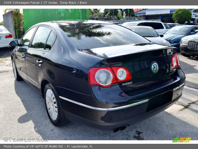 Deep Black / Black 2006 Volkswagen Passat 2.0T Sedan