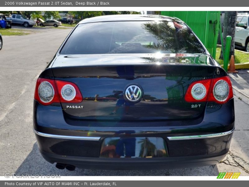 Deep Black / Black 2006 Volkswagen Passat 2.0T Sedan